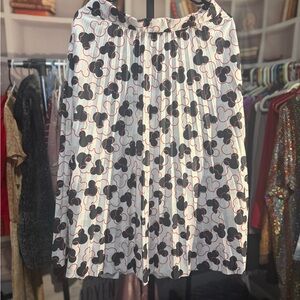 Disney Mickey Mouse print .Chic A-Line Skirt.
